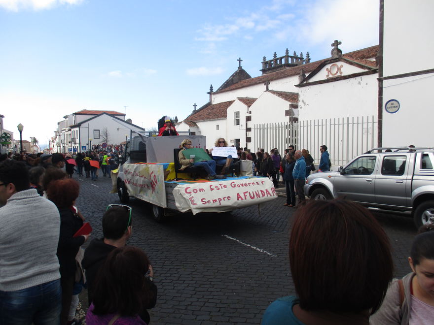 parodia en el carnaval de Santa María