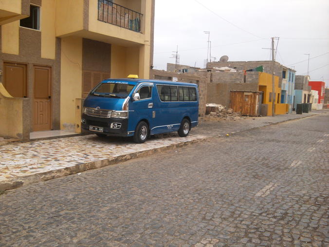 Aluguer tuneado en Cabo Verde