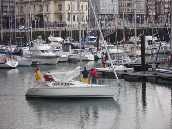 Haciendo las prácticas del PER en Gijón