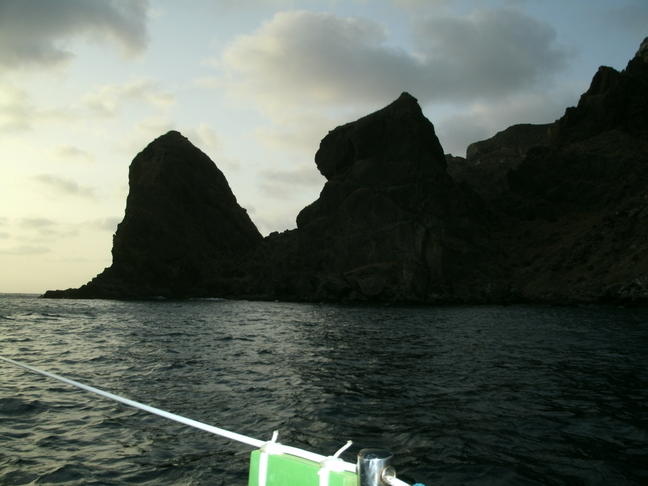 la señora de la montaña mirando al Mar