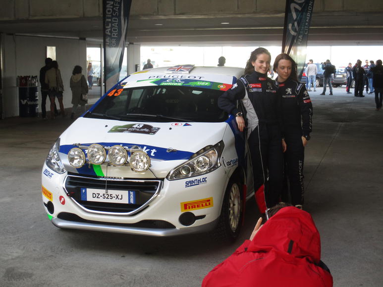 participantes femeninas del rally azores 2017