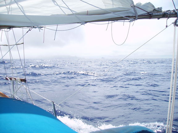 Isla de Porto Santo desde el Mar