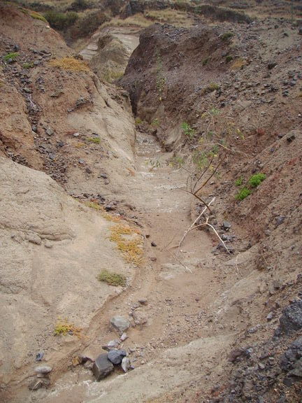 Arroyo seco en Porto Santo