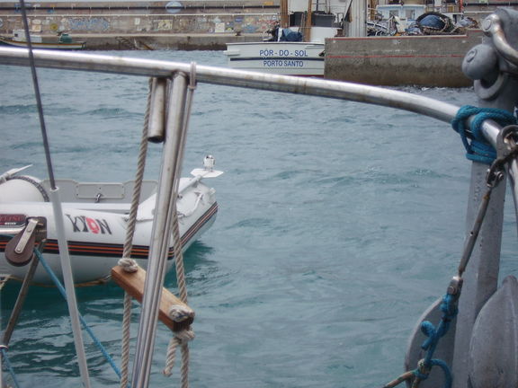 Charrán en Porto Santo Marina