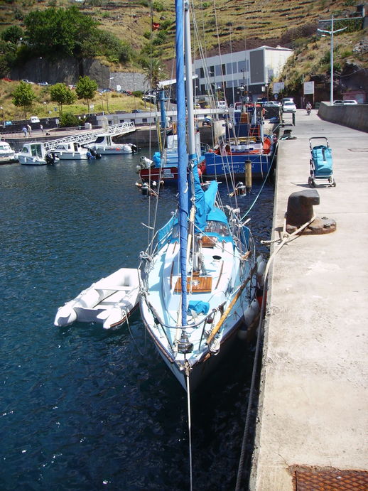 Xebec, Kyon y el carrito en el Cais de Machico