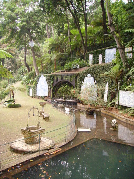 Estanque del Jardín Monte Palace de Madeira