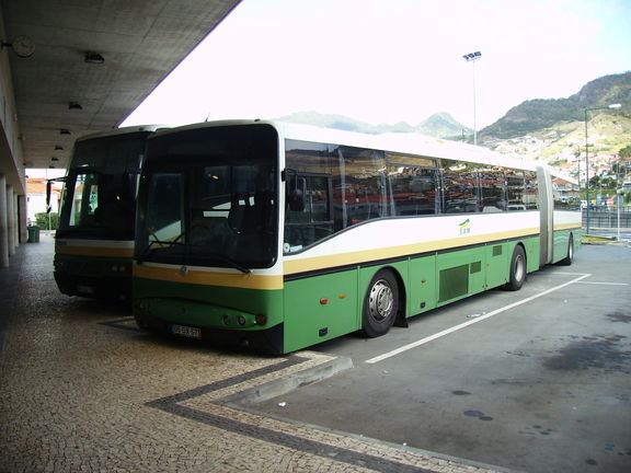 Autobuses que unen Machico con el resto de la Isla de Madeira