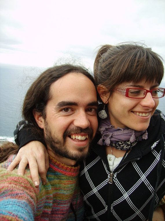 Susana y Nacho Vidal en Porto Moniz