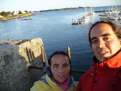 Xebec, Elena y Nacho en Concarneau