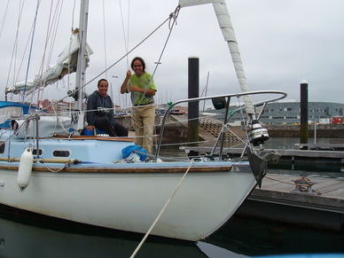 El puerto deportivo de Gijón