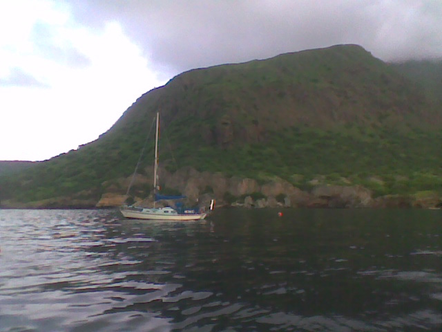 xebec en la bahía del elefante dormilón