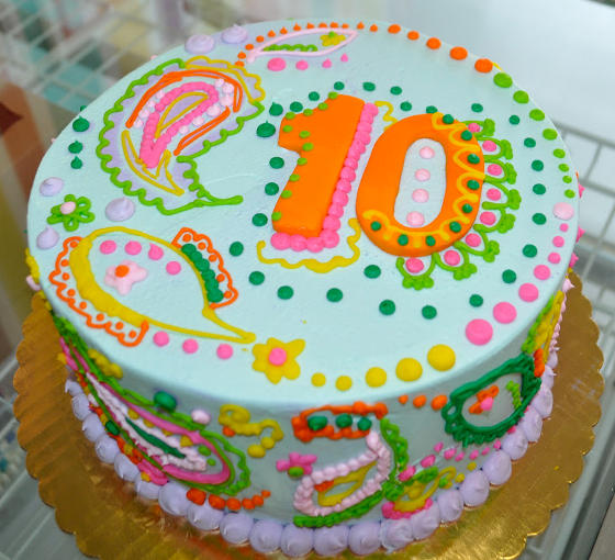 Tarta virtual para celebrar el décimo cumpleaños de Las Cartas de la Vida