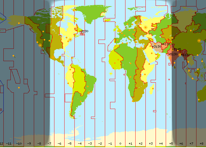 Gráfico del equinoccio de otoño