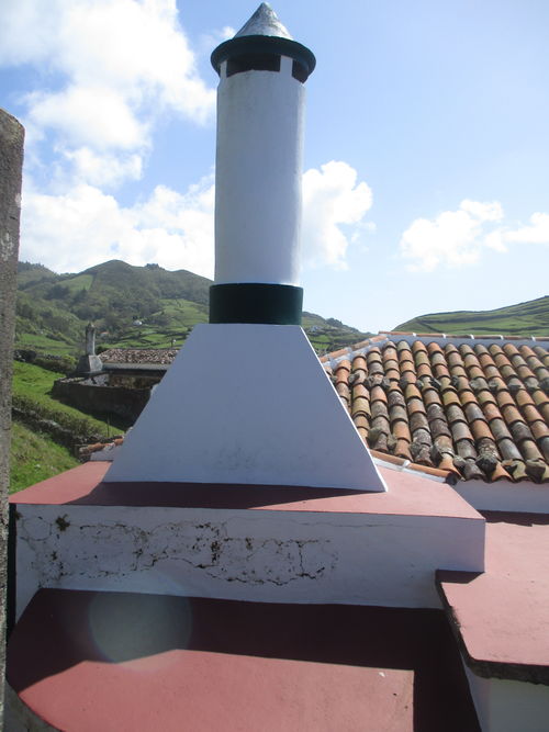 Chimenea de casa típica Mariense