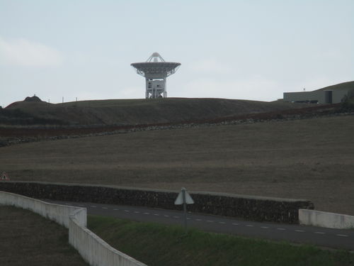 antena para satélites en Santa María