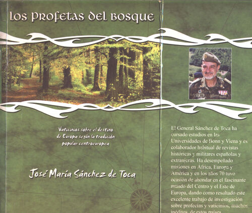 Portada del libro Los Profetas del Bosque de José María Sánchez de Toca