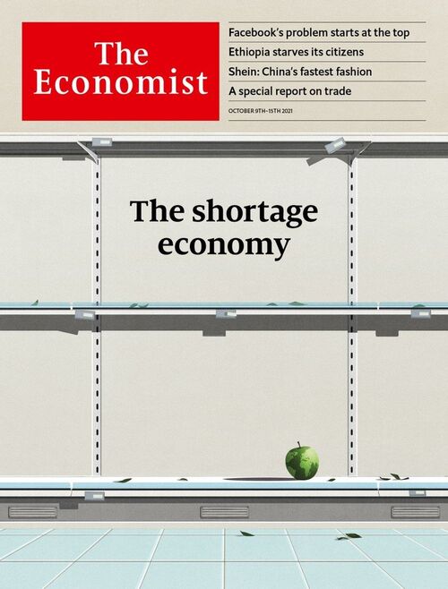 Portada The Economist: comienza la economía de la escasez