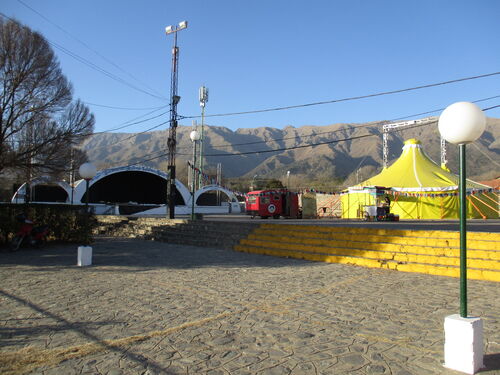 El circo de Merlo en la provincia de San Luis