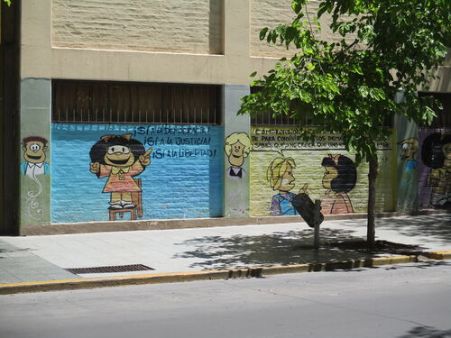 Mafalda siempre presente en Argentina