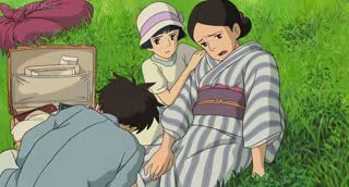 Jiro ayudando a la hermana de su futura novia