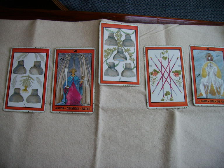 tirada de tarot de 5 cartas sobre perspectivas laborales