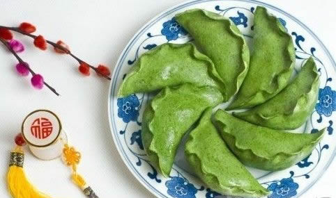 Empanadillas verdes chinas