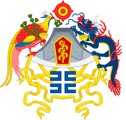 Emblema nacional chino con FengHuang