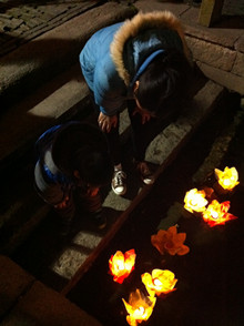 Water lanterns Festival