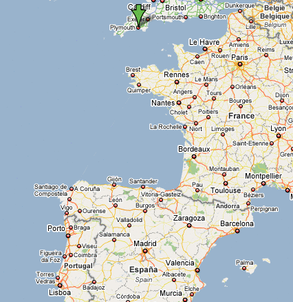 Plymouth en relación con España