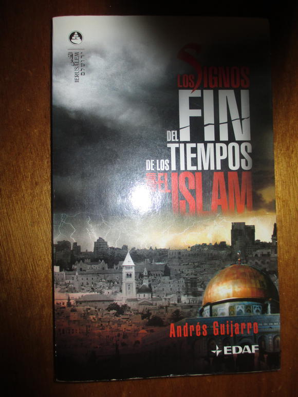 Portada del libro Los signos del fin de los tiempos según el Islam, escrito por Andrés Guijarro