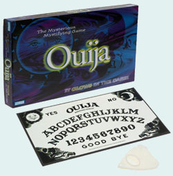 Tabla ouija fosforita a la venta en los supermercados