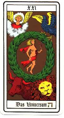 imagen de carta de tarot wirth-4