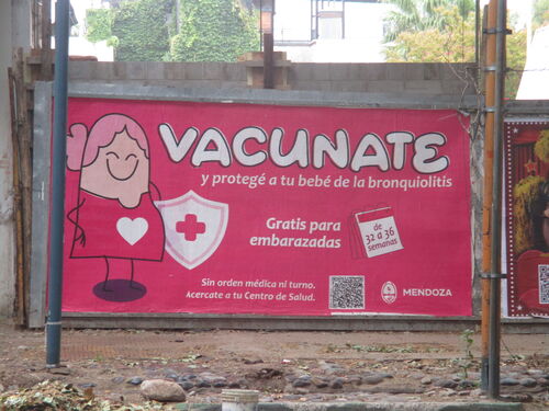 Eterna campaña de vacunación de embarazadas