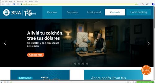 Enésimo intento por convencer a los argentinos que lleven sus dólares al banco